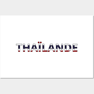 Drapeau Thaïlande Posters and Art